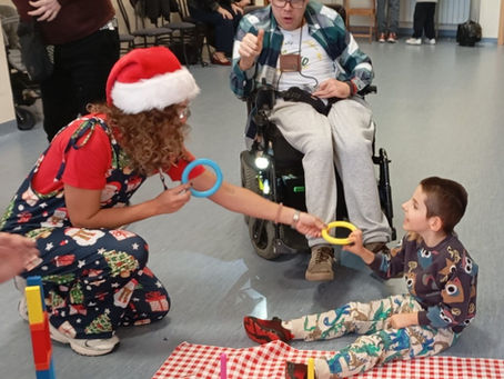 Fotos do respiro Familiar da Festa de Nadal.