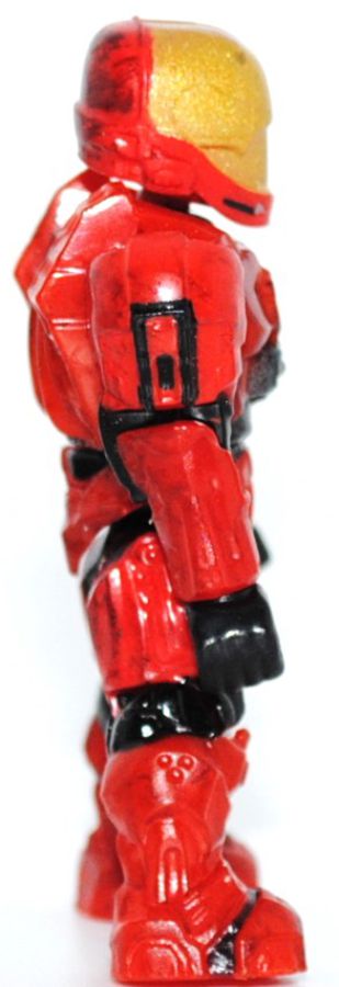 Red EVA Spartan from the 2011 Mega Halo Versus set 96956 Red Team Weapons Pack