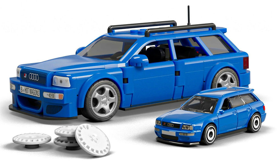 This article offers an in-depth overview and the PDF instruction manual for the ’94 Audi Avant RS2 (JGR28), introduced by Mattel Brick Shop / Hot Wheels as part of the 2025 collection of buildable car sets.