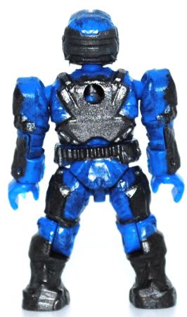 Blue UNSC Marine included in the Mega Bloks halo set 96962 Blue Team Combat Unit
