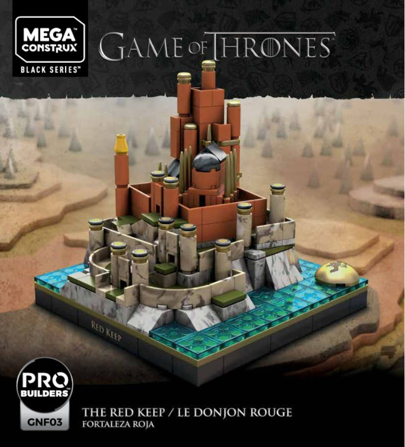 A detailed look at and the instructions to the Mega Construx set The Red Keep (GNF03) based on the HBO tv series Game of Thrones