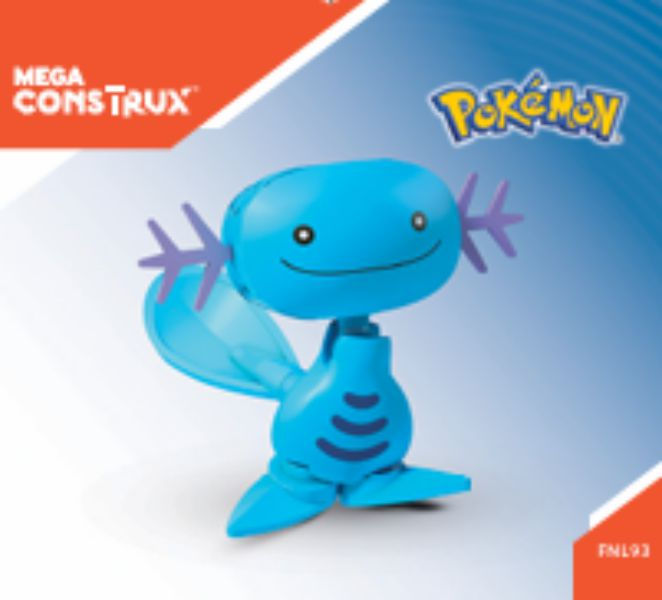 This article contains PDF instructions and detailed information about the 2018 Mega Construx Pokémon set Wooper (FNL93).