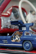 This article contains PDF instructions and detailed information about the 2025 Mattel Brick Shop Mercedes-Benz 300 SL (HWW25).   