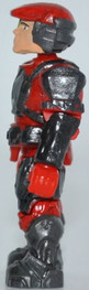 UNSC Marine v3 (red) from the 2011 Mega Bloks Halo Versus set 96961 Red Team: Combat Unit