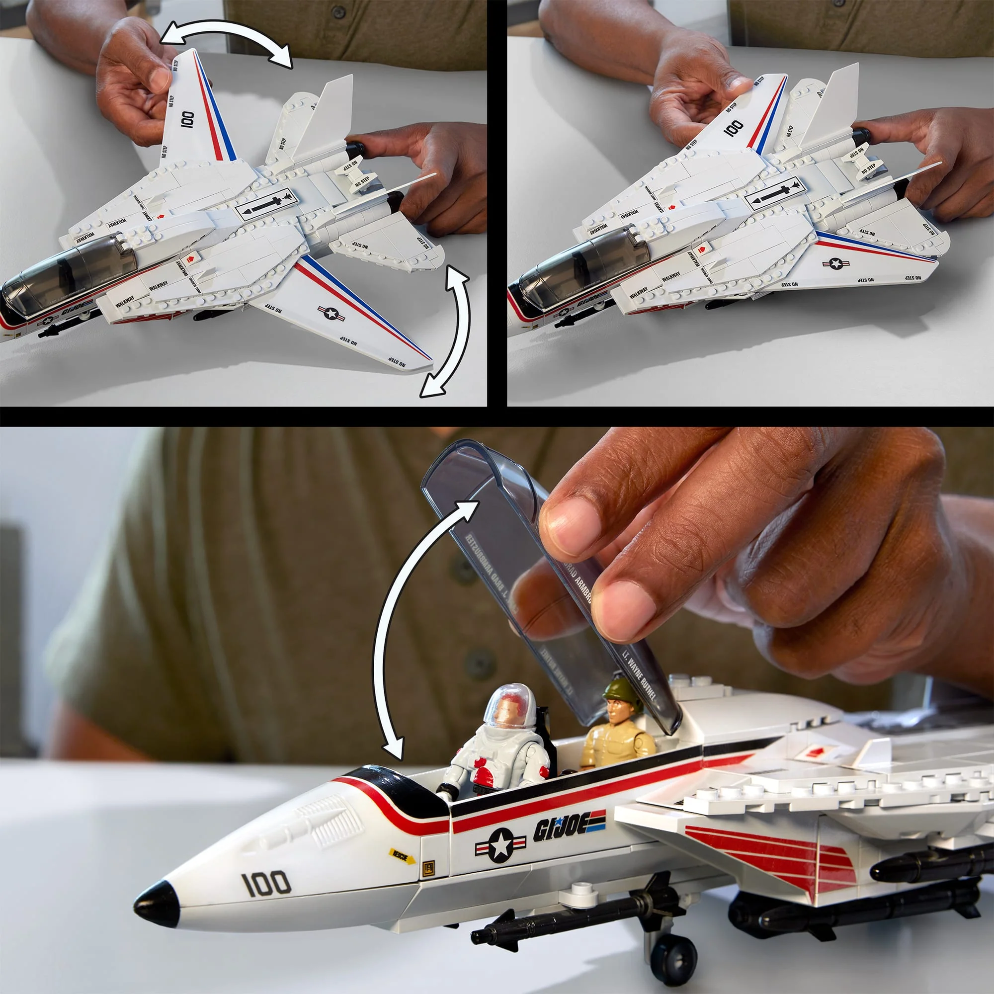 Mega Construx and Hasbro have teamed up to bring you set HYL43 Skystriker vs HISS 