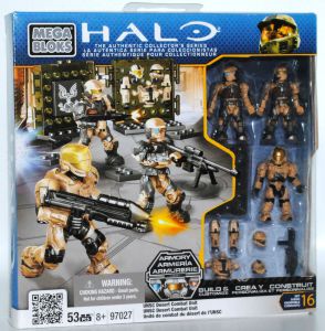 Mega Bloks Desert Combat Unit set 97027