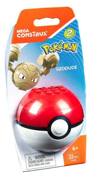 This article contains PDF instructions and detailed information about the Mega Construx 2017 Pokémon set Geodude (FNL86).