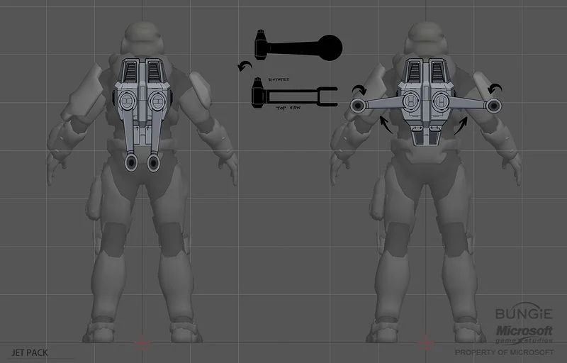 Information about the Mega Halo Spartan Jetpack