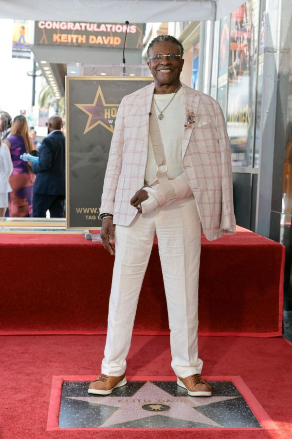 On his 70th birthday, Keith David was honored with a star on the Hollywood Walk of Fame.