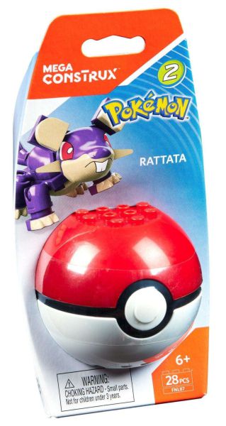 This article contains PDF instructions and detailed information about the 2017 Mega Construx Pokémon set Rattata (FNL87).