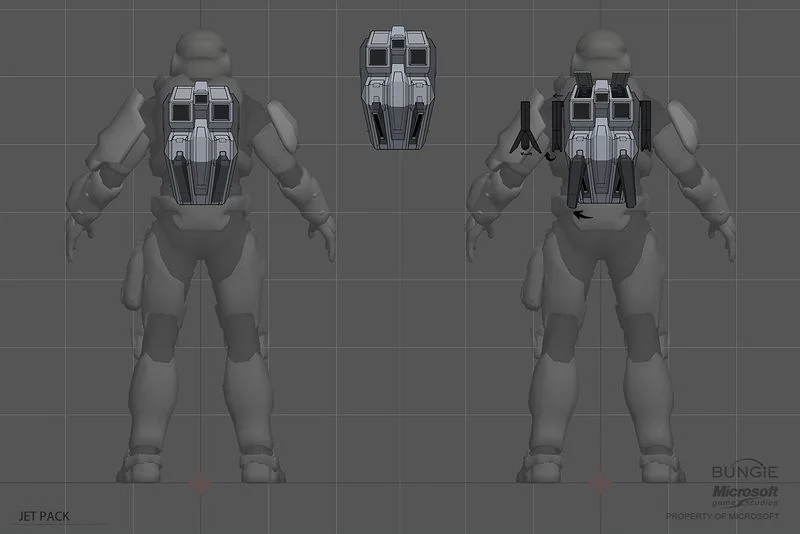 Information about the Mega Halo Spartan Jetpack