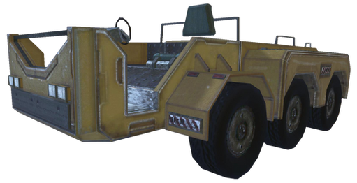 Mega Bloks 2011 Halo set 96971 Anniversary Edition Floodgate. In-game view of the six wheeled cart