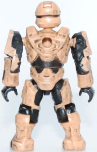 Spartan Scout version 1 (Tan / Desert Camo) from Mega Bloks Halo line.