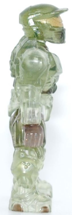 Translucent Green Spartan II from the 2011 Mega Bloks Halo set 96970 Anniversary Edition Troop Pack. 
