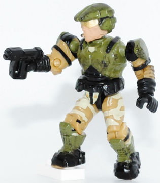 UNSC Marine from the 2011 Mega Halo set 96971 Anniversary Edition Floodgate.