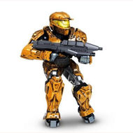 SPARTAN II (Orange / Magnetic) - HALO COLLECTOR'S CASE