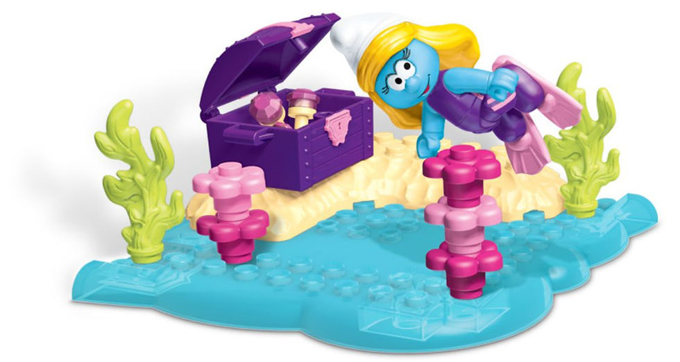 SNORKELING SMURFETTE
