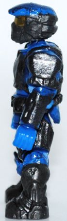 Blue UNSC Marine included in the Mega Bloks halo set 96962 Blue Team Combat Unit