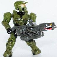 Green Spartan II from the 201 Mega Bloks Halo set 96971 Anniversary Edition Floodgate.