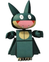 Munchlax version 1 from the Mega Construx 2018 Pokémon set Snorlax & Munchlax (FPM11).