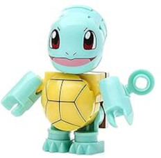 This is version 1 of Squirtle from the Mega Construx 2017 Pokémon set Squirtle Vs. Charmander (DYF10). This article takes a detailed look at every version of Squirtle released by Mega Construx for their Pokémon line of buildable toys and playsets.