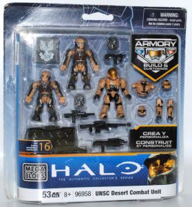 Mega Bloks Desert Combat Unit set 96958