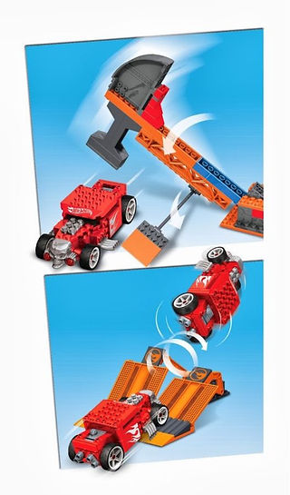 This article provides detailed information and the PDF instruction manual for the Mega Bloks / Construx 2013 Super Stunt Test Facility Hot Wheels set. (SKU 91715 / DBJ44)