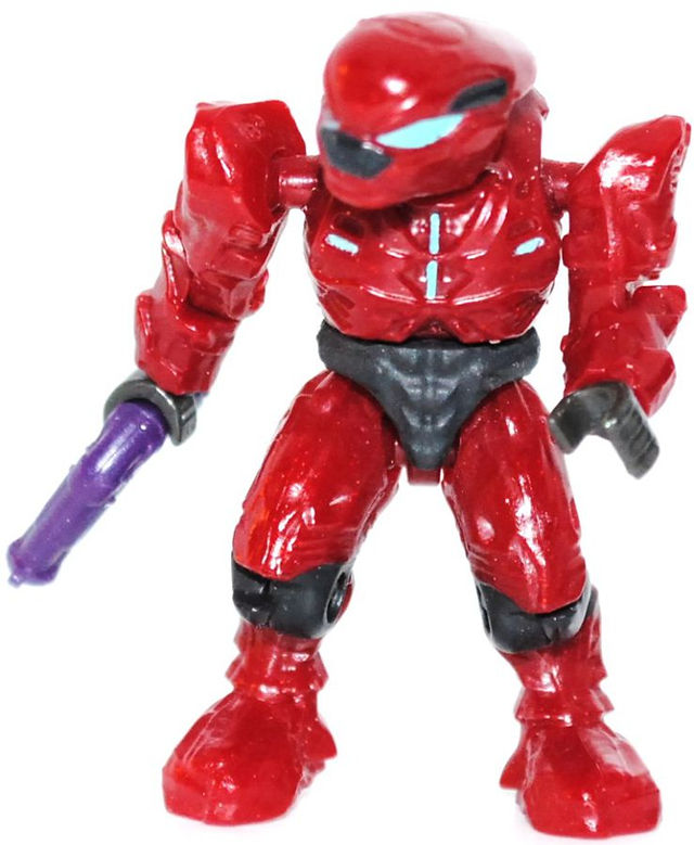 Crimson Pilot from Mega Halo Blind Bag series 4