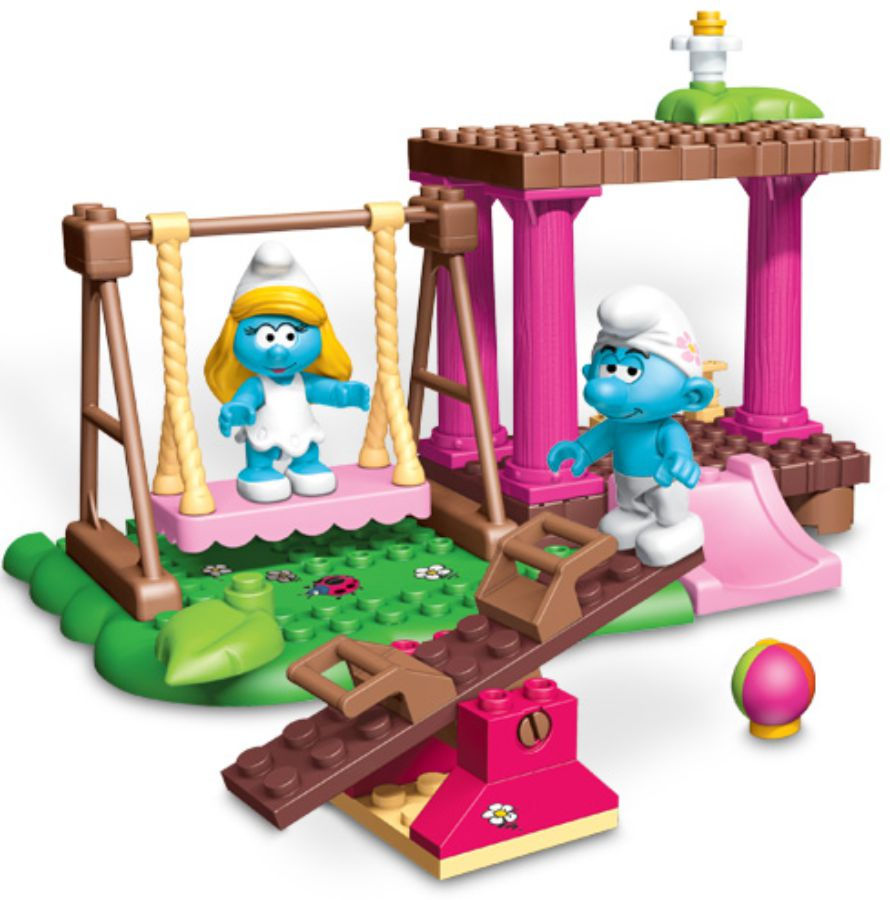 This article contains detailed information about Mega Bloks 2012 Smurfs Playground (10746).