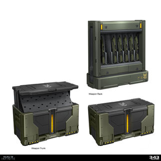 A detail look at all the large supply crate designs used by Mega Bloks for their Halo line of playsets.