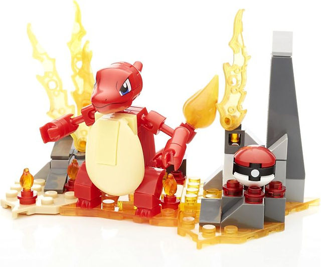 This article has PDF instructions and a detailed review of the Mega Construx Pokémon set Charmeleon DYR76.
