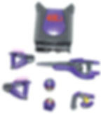 Mega Bloks Halo 96957 Blue Team Weapons Pack