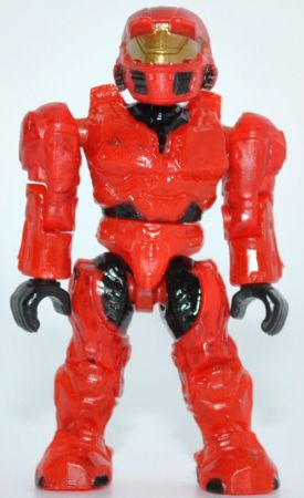 Red Mark II Spartan from the 2011 Mega Bloks Halo Versus set 96961 Red Team: Combat Unit
