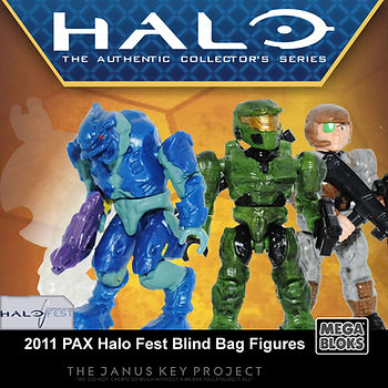2011 PAX Halo Fest Blind Bag series from Mega Bloks Halo Collection.