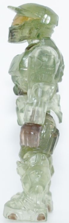 Translucent Green Spartan II from the 2011 Mega Bloks Halo set 96970 Anniversary Edition Troop Pack. 