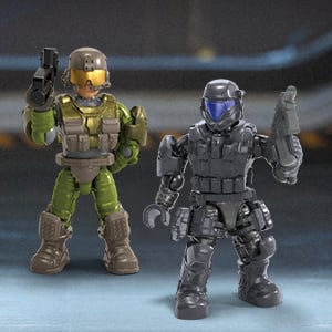 A Marine Pilot and ODST Stacker suit up and ready for action.
