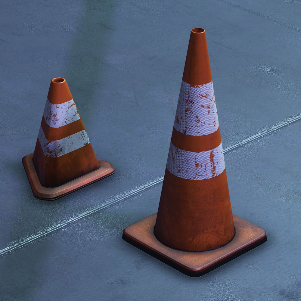 Halo: Gradians traffic cone