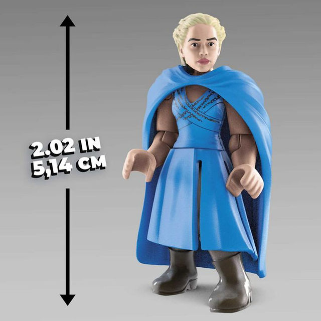A detailed look at Mega Construx figure Daenerys Targaryen  (GVR79) based on the HBO tv series Game of Thrones.