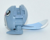 Poliwag version 1 from the Mega Construx 2017 Pokémon set Poliwag (FPM06).