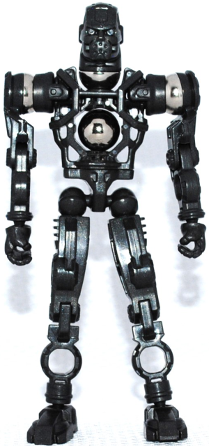 Magnetic Chrome Spartan II from the 2011 Mega Bloks Halo Combat 10th Anniversary Edition.
