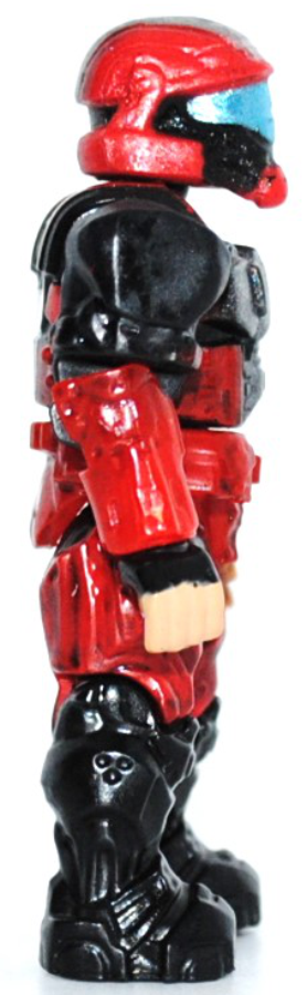 Red ODST figure from the 2011 set 96975 Mega Halo Versus Battle Pack