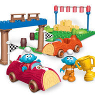 This article contains detailed information about Mega Bloks 2013 Racin’ Smurfs (10745).