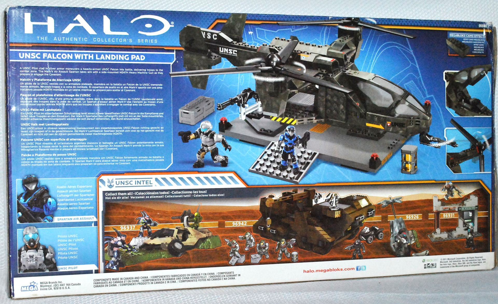 96940 UNSC Falcon with Landing Pad 