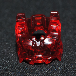 Weapons and accessories from the Red Spartan II in translucent Mk VI Armor. From the 2024 Halo 2 Character pack by Mega.