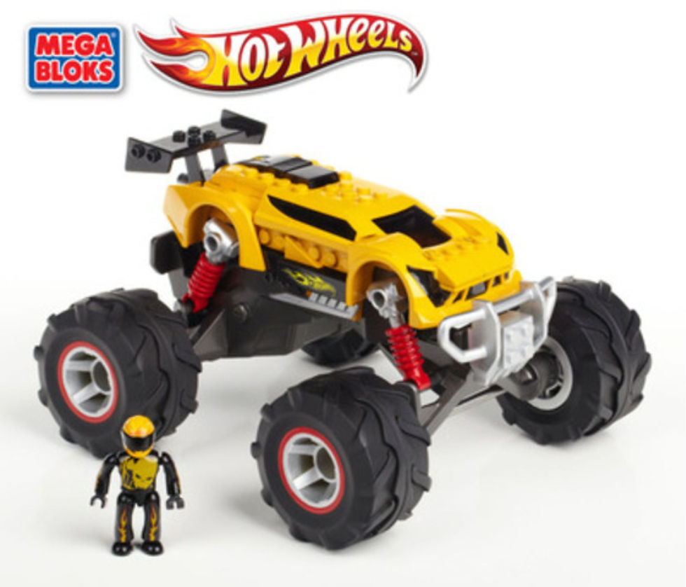 Mega Bloks Hot Wheels collaboration unveiled an the 2013 New York Toy Fair