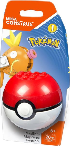 This post contains detailed information and a PDF instruction manual on Magikarp (DYF07) from the Mega Construx Pokémon Series.