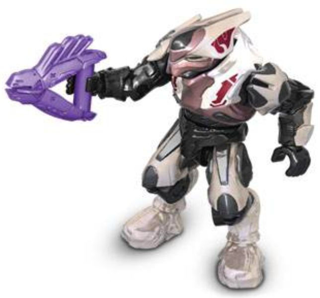 This post has detailed information about the white Covenant Elite Ultra figure included with the following Mega Bloks Halo set(s): 2012 | 96982 | Covenant Revenant Attack.