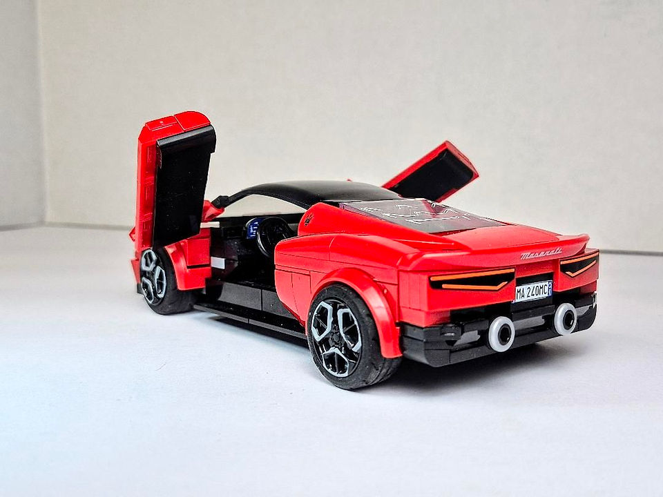 This article provides comprehensive details and the PDF instruction manual for the 2025 Mattel Brick Shop / Hot Wheels Maserati MC20 (SKU# JFR90). 
