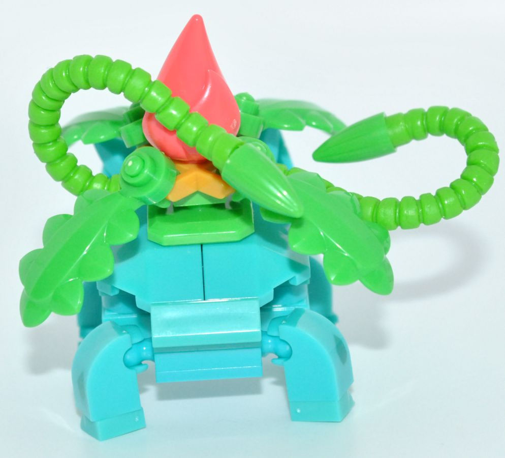 This is version 1 of Ivysaur from the Mega Construx Pokémon line of buildable play sets.  This article takes a detailed look at every version of Ivysaur released by Mega Construx for their Pokémon line of buildable toys and playsets.  