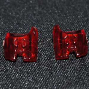 Weapons and accessories from the Red Spartan II in translucent Mk VI Armor. From the 2024 Halo 2 Character pack by Mega.